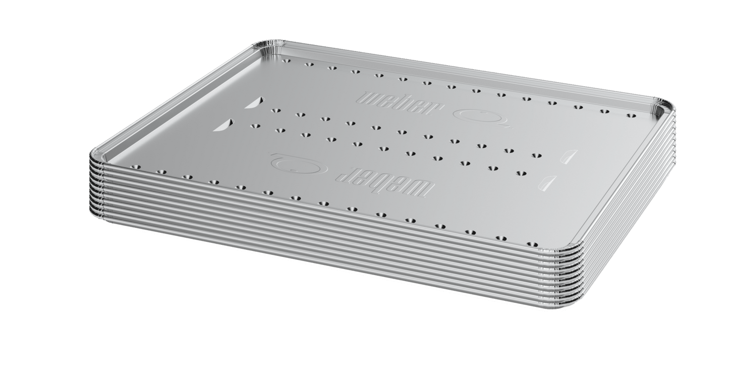 Baby Q® Aluminium Foil Convection Trays (suits Classic 2nd Gen) - Barbeques and More