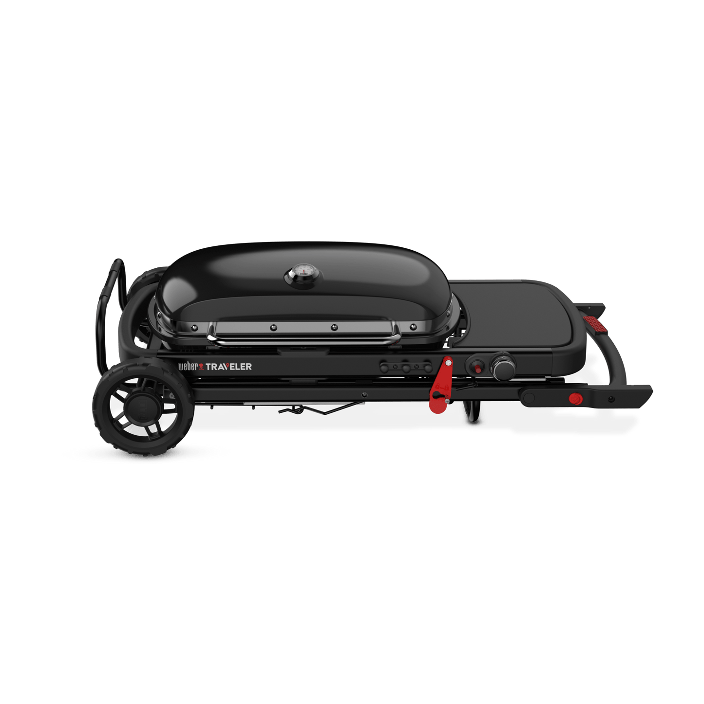 Weber Traveler Stealth With Griddle Package - Barbeques and More