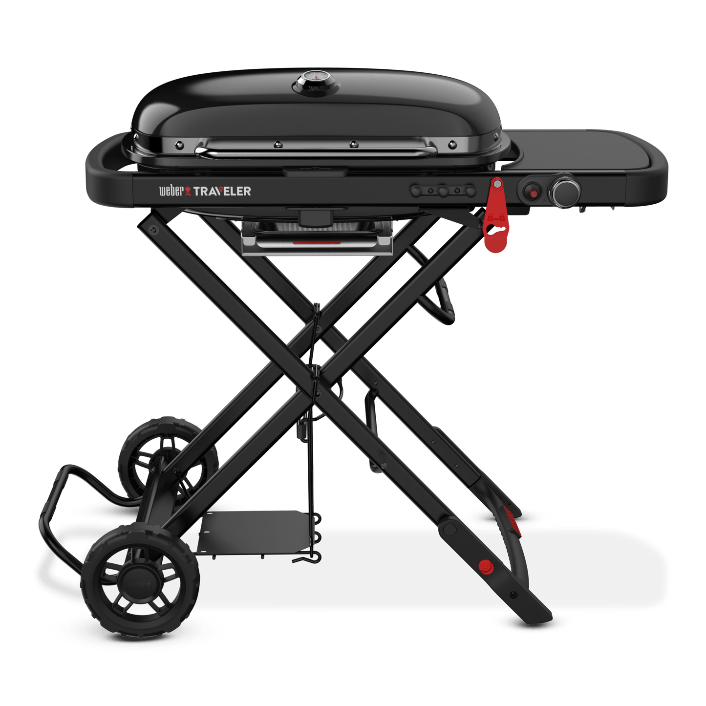 Weber Traveler Stealth With Griddle Package - Barbeques and More