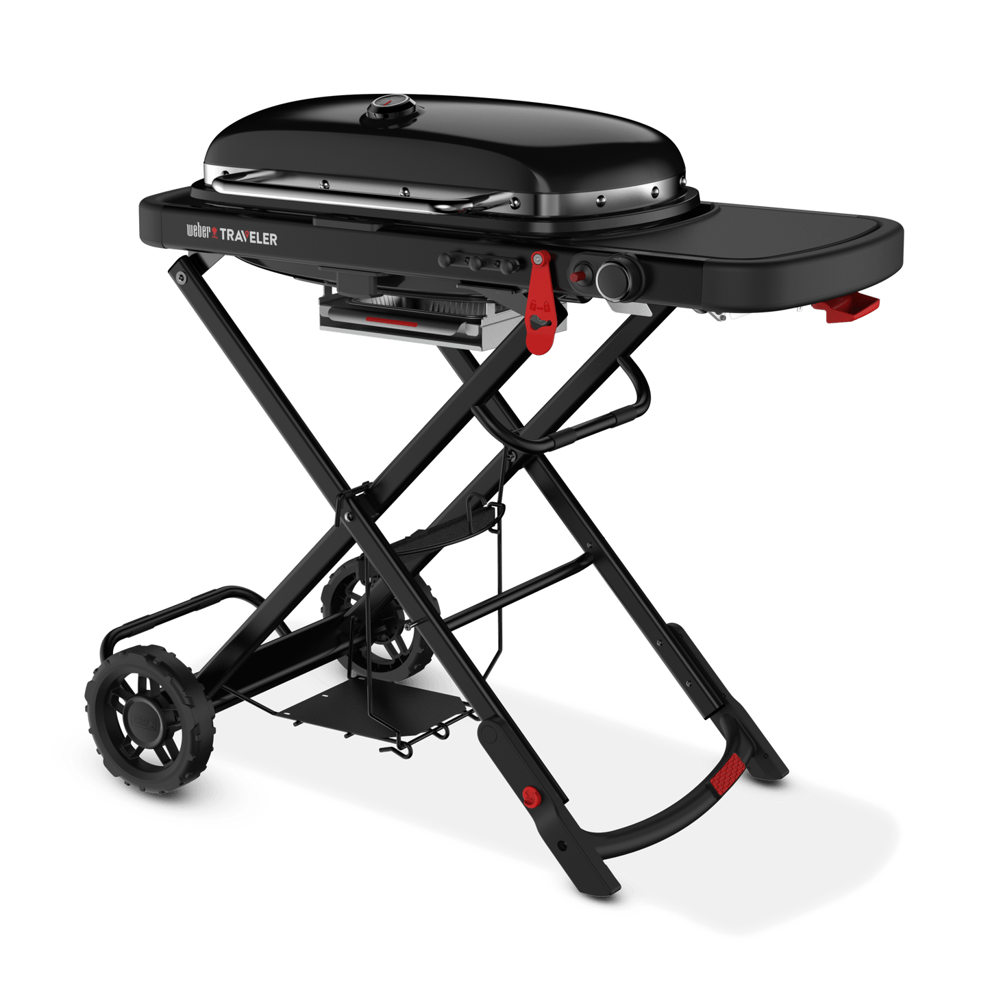 Weber Traveler Stealth With Griddle Package - Barbeques and More