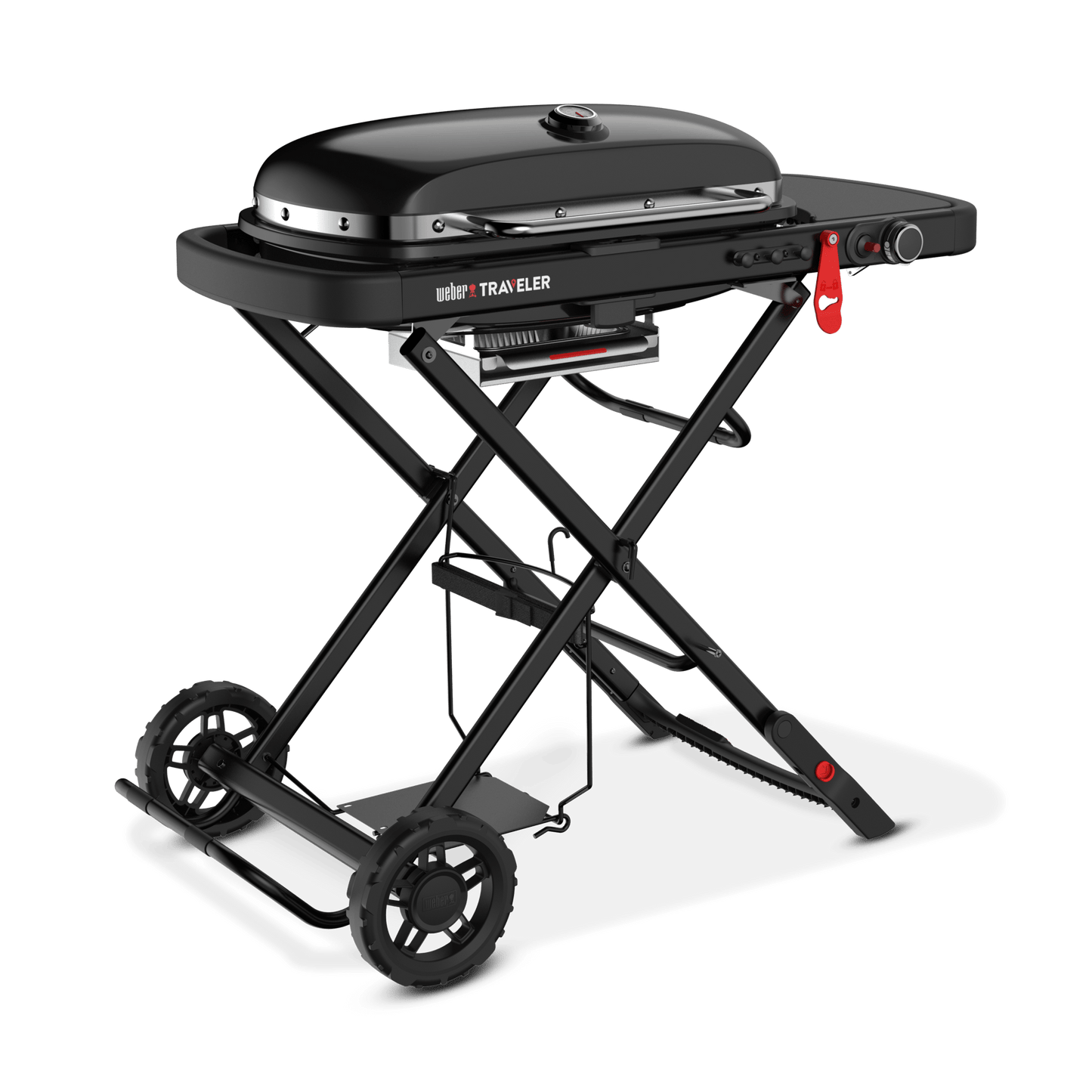 Weber Traveler Stealth With Griddle Package - Barbeques and More
