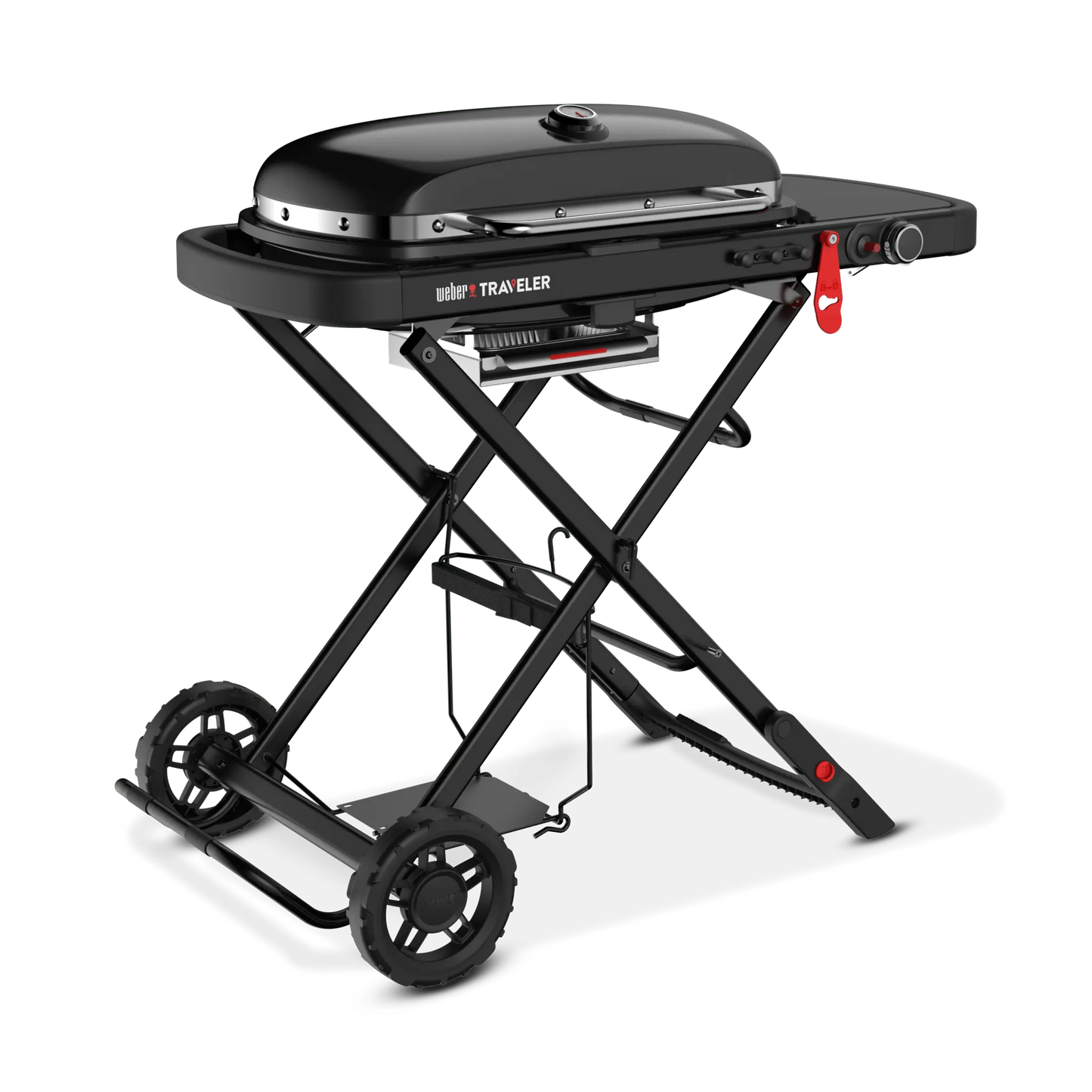 Weber Traveler Stealth With Griddle Package - Barbeques and More