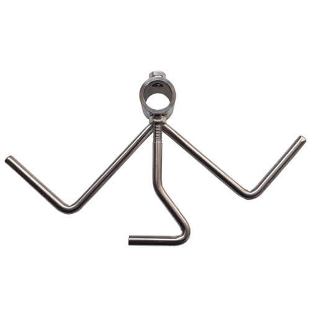 Spit Roast Leg Bracket - Stainless Steel 22mm pair - Barbeques and More