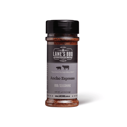 Lane’s Ancho Expresso Rub - Barbeques and More
