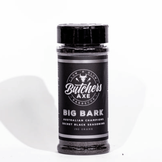 Butchers Axe Barbecue Big Bark Australian Champions Secret Black Seasoning - Barbeques and More