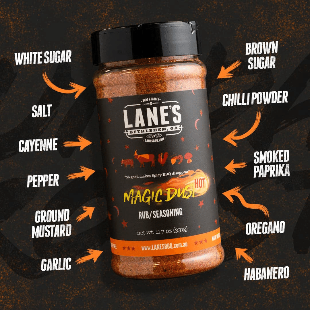 Lane’s Magic Dust Hot - Barbeques and More