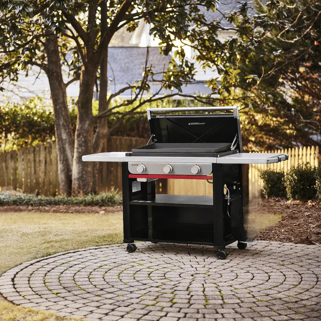 Weber® Slate™ 3 Burner Griddle (30") LPG - Barbeques and More