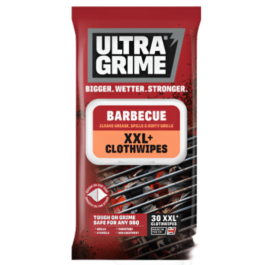 UltraGrime® Life: BBQ Clothwipes 30 Pack - Barbeques and More