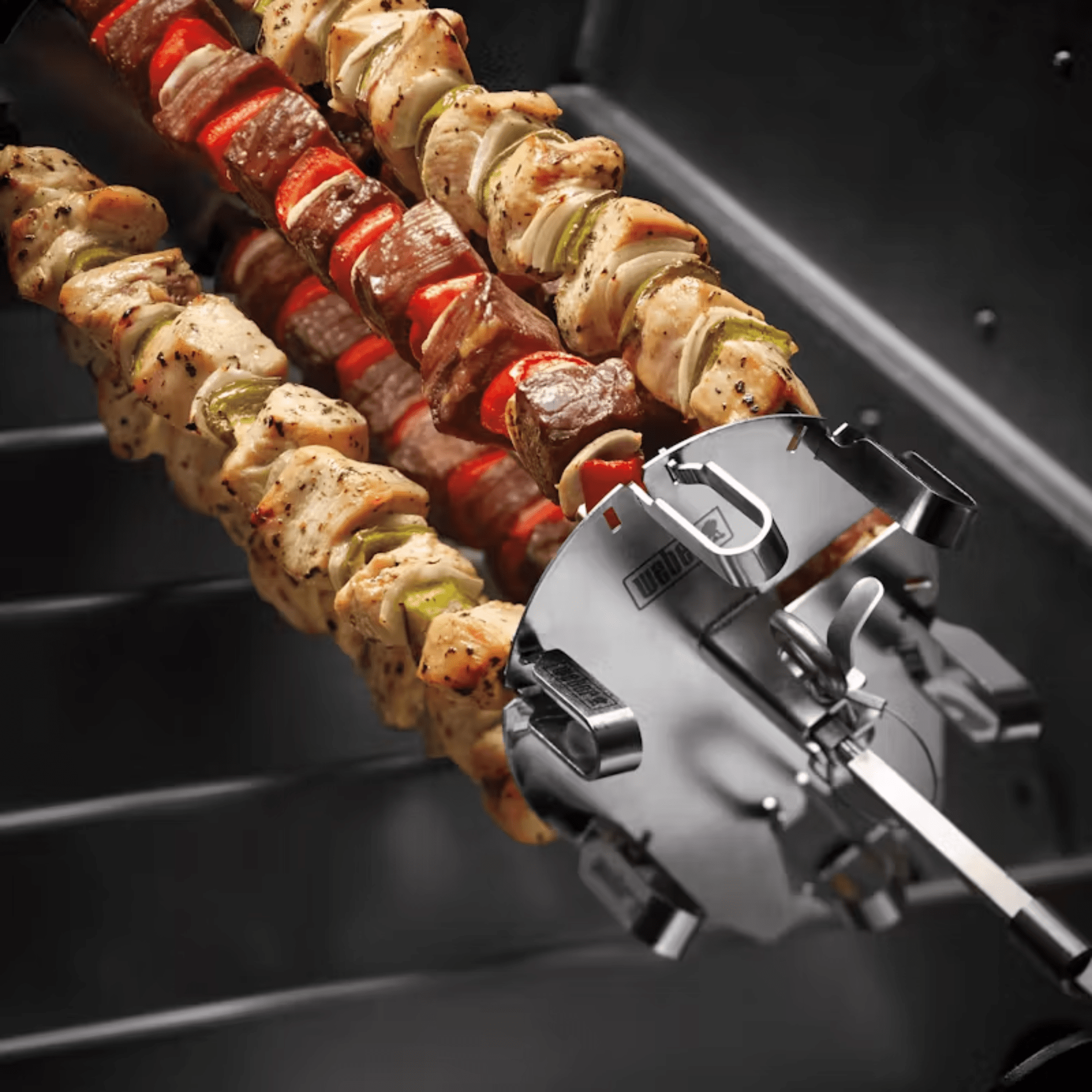 WEBER CRAFTED Rotisserie Skewer Set - Barbeques and More