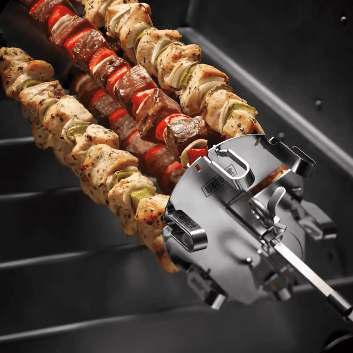 WEBER CRAFTED Rotisserie Skewer Set - Barbeques and More