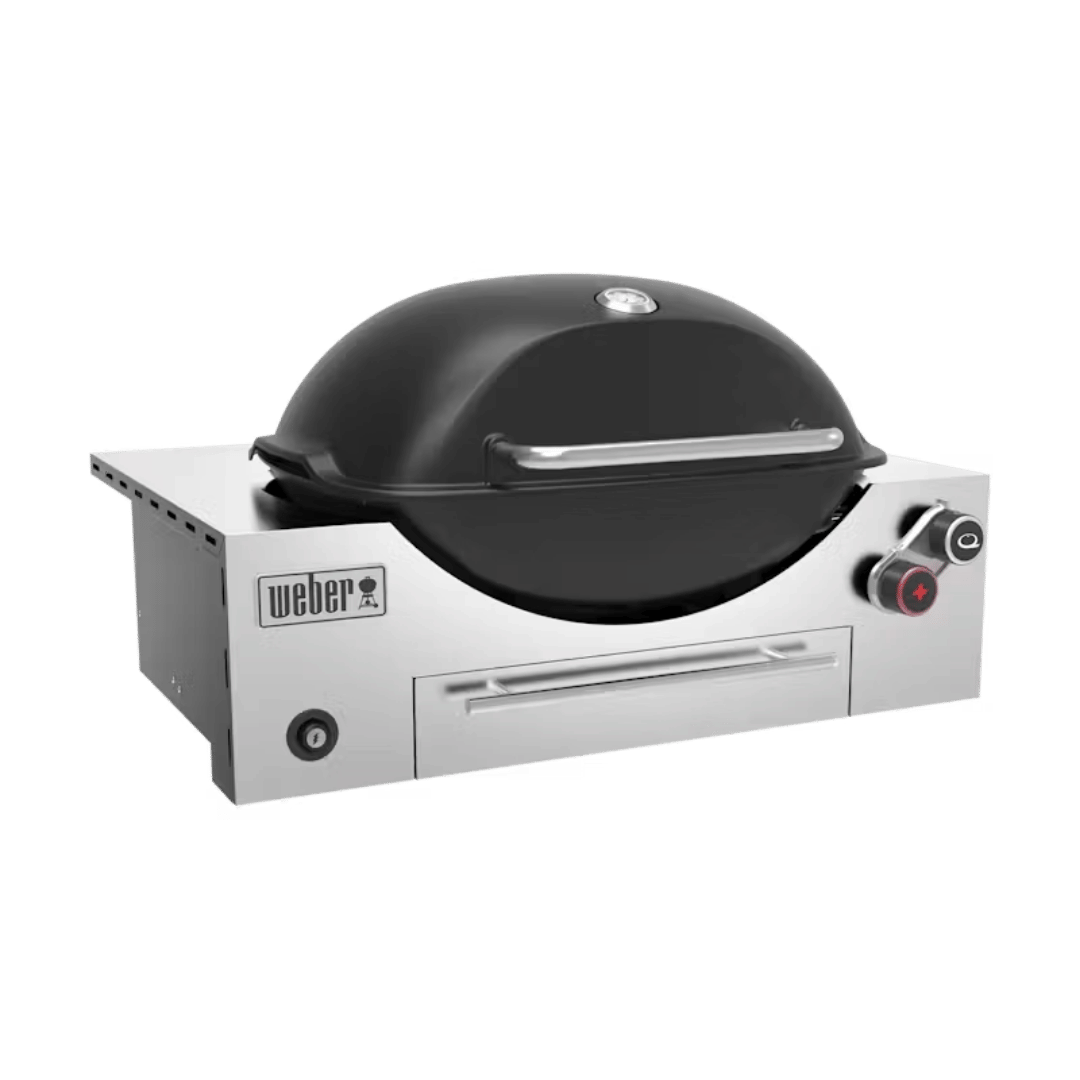 Weber Built - In Q+ Series Midnight Black - Barbeques and More