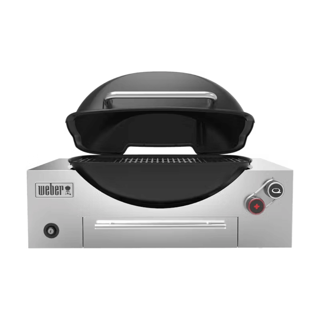 Weber Built - In Q+ Series Midnight Black - Barbeques and More