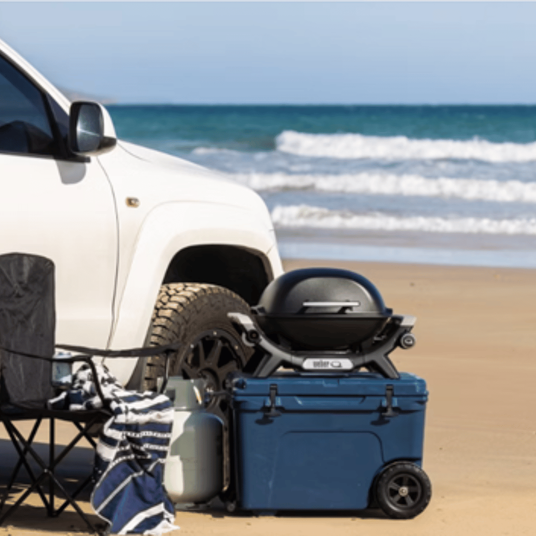 Weber Baby Q (Q1000N) Flame Red - Barbeques and More