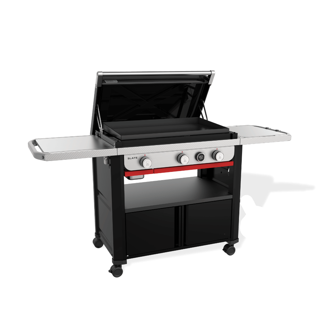 Weber® Slate™ 3 Burner PREMIUM Griddle (30") LPG - Barbeques and More