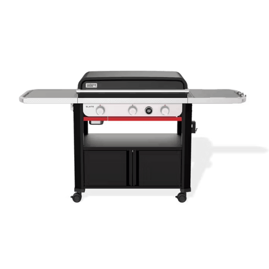 Weber® Slate™ 3 Burner PREMIUM Griddle (30") LPG - Barbeques and More