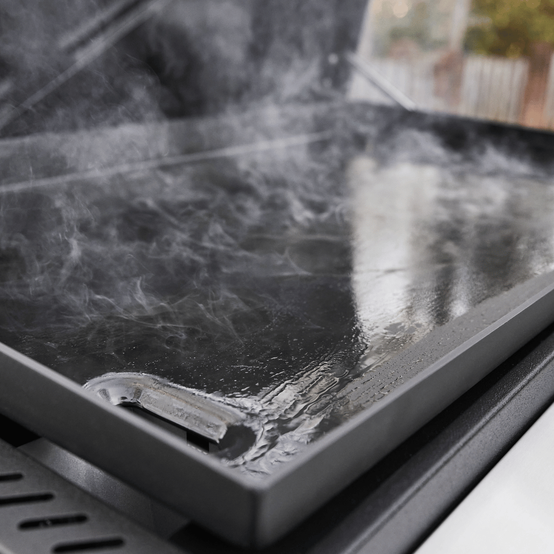 Weber® Slate™ 3 Burner PREMIUM Griddle (30") LPG - Barbeques and More