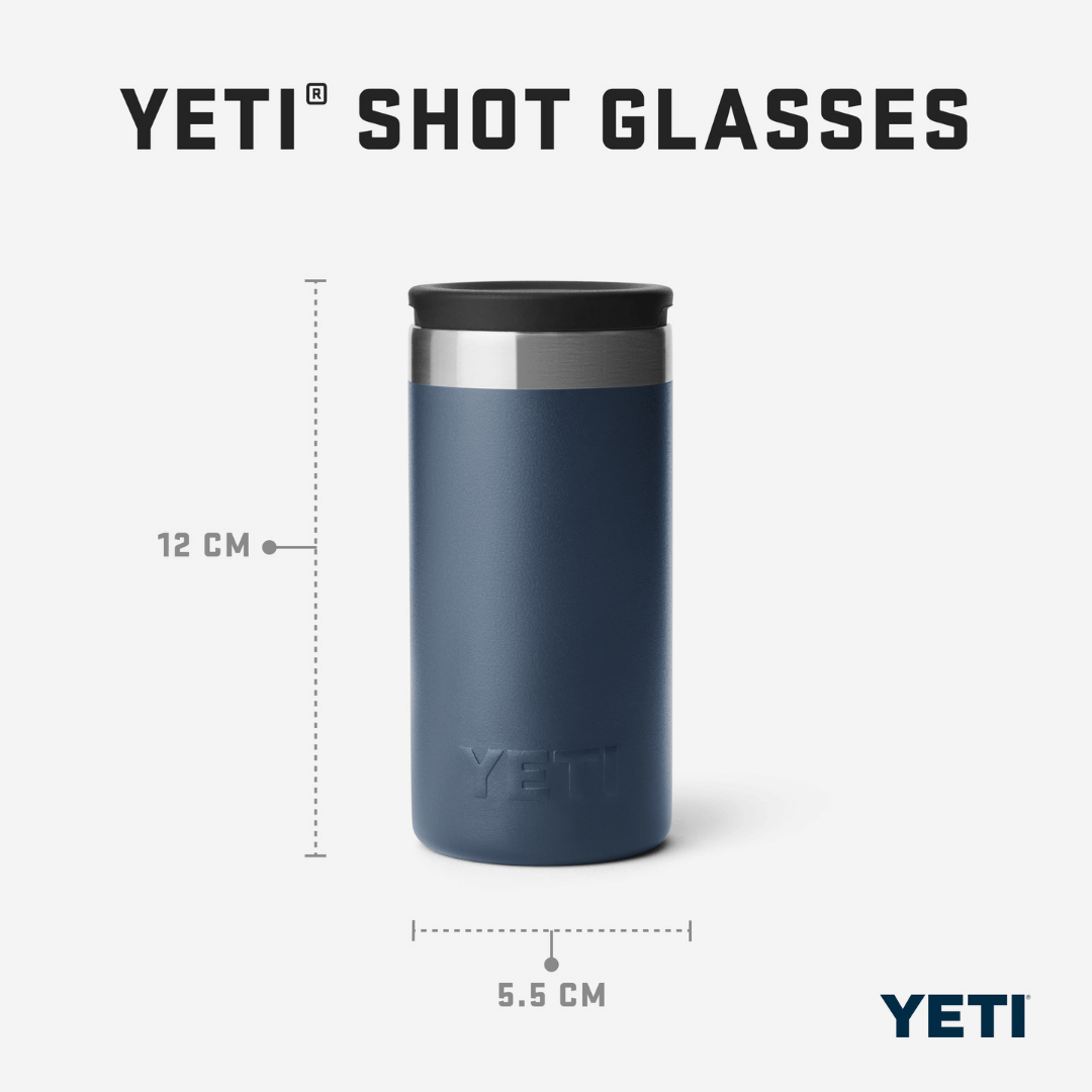 YETI® Shot Glasses WITH CARRYING CASE - Barbeques and More