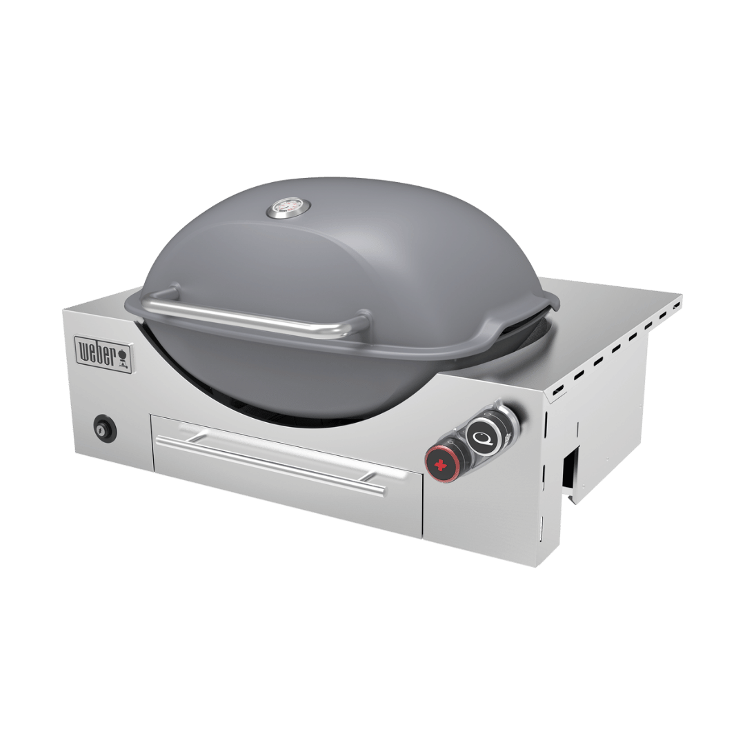 Weber Built - In Q+ Series Smoke Grey - Barbeques and More