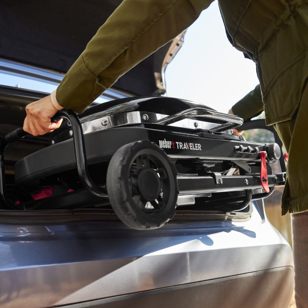 Weber Traveler Compact Portable Gas Barbecue - Barbeques and More