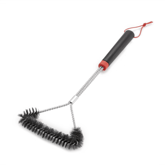 Grill Brush 45cm Three - Sided - Barbeques and More