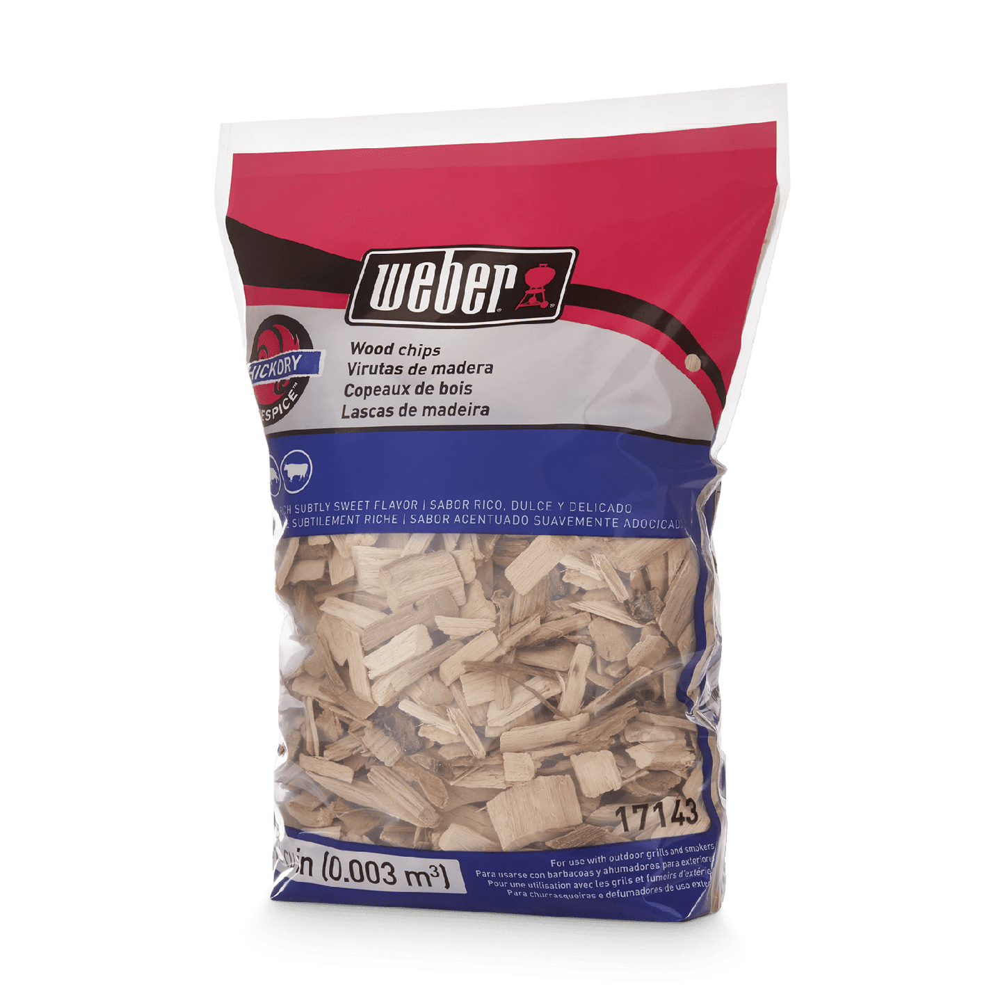 Weber Smoking Wood Chips Hickory
