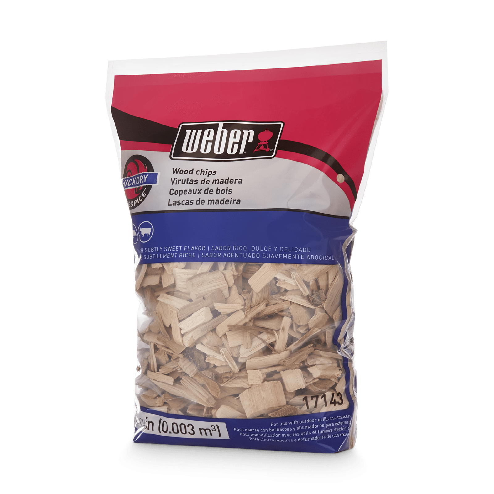 Weber Smoking Wood Chips Hickory - Barbeques and More