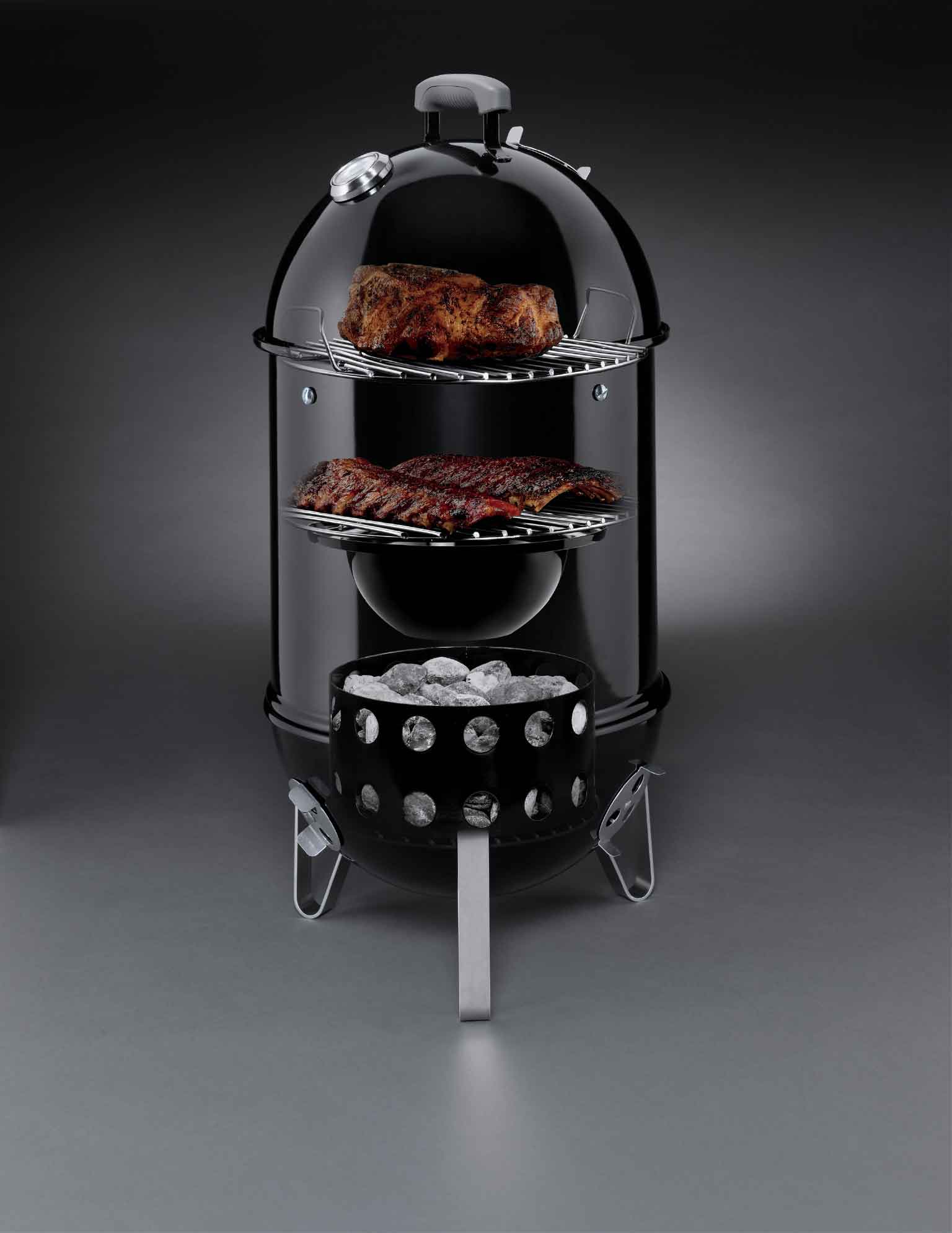 Weber Smokey Mountain Cooker 37cm - Barbeques and More