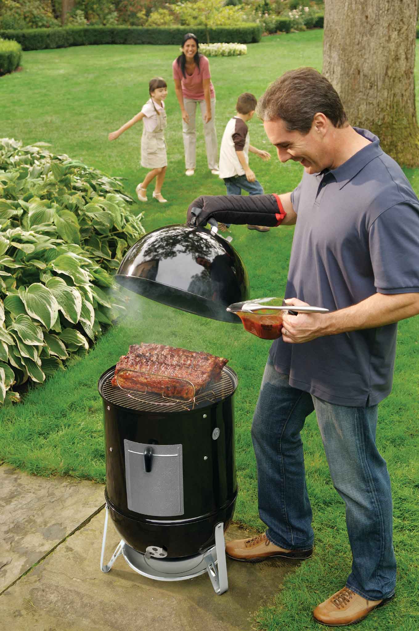 Weber Smokey Mountain Cooker 47cm - Barbeques and More