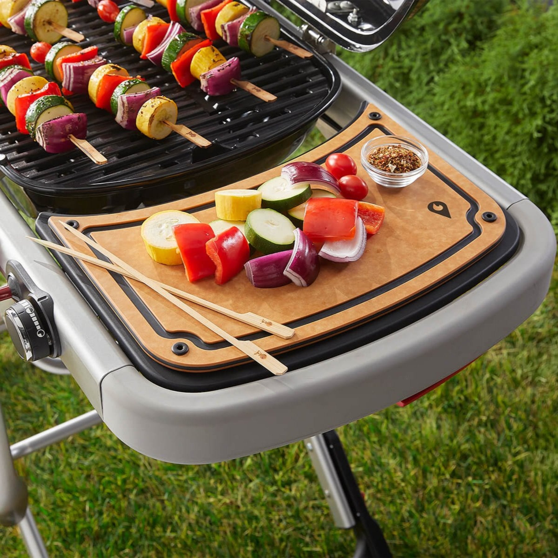 Weber® Traveler Reversible Prep & Serve Board - Barbeques and More