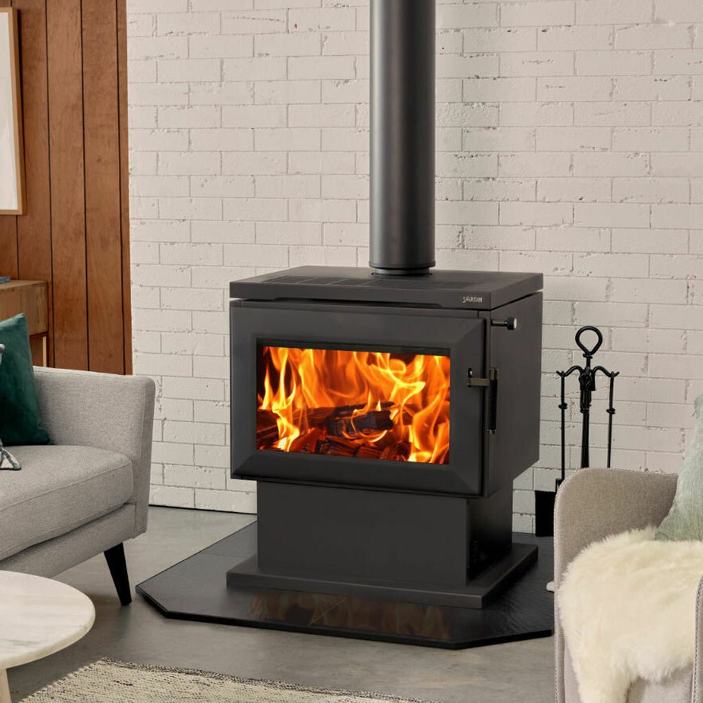 Saxon Mahogany Wood Heater - Barbeques and More