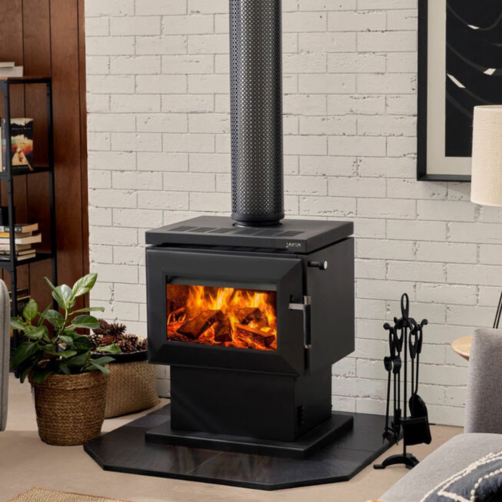 Saxon Merbau Wood Heater - Barbeques and More