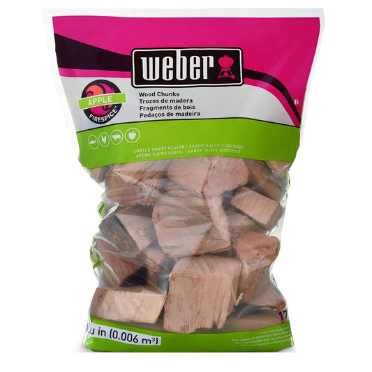 Weber Smoking Wood Chunks Apple - Barbeques and More