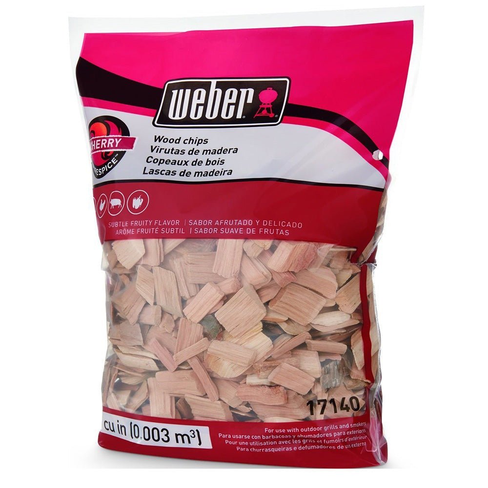 Weber Smoking Wood Chips Cherry - Barbeques and More