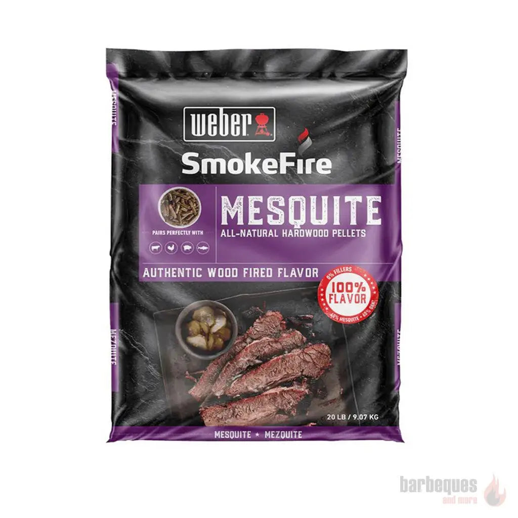 Weber Mesquite Hardwood Pellets 9kg - Barbeques and More