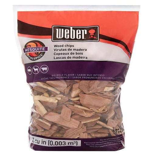 Weber Smoking Wood Chips Mesquite - Barbeques and More
