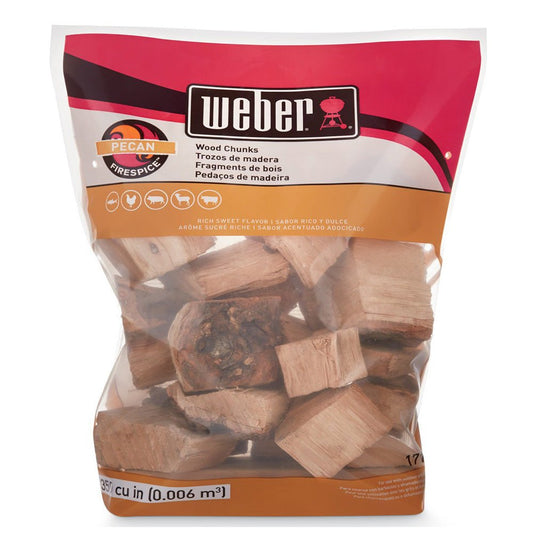Weber Smoking Wood Chunks Pecan - Barbeques and More