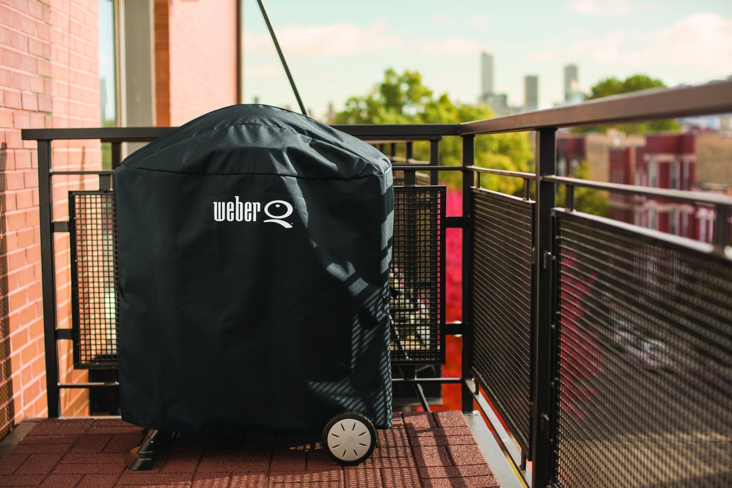 Baby Q/ Weber Q Portable Cart Premium Cover - Barbeques and More