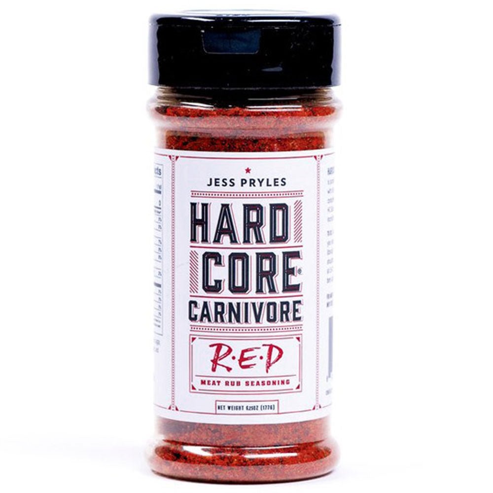 Hardcore Carnivore Red Shaker Jar - Barbeques and More