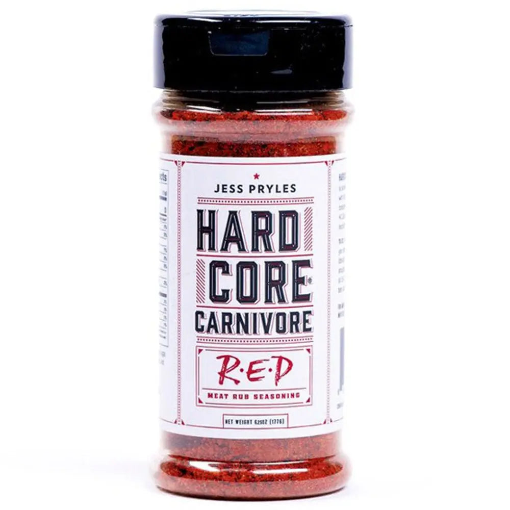 Hardcore Carnivore Red Shaker Jar - Barbeques and More