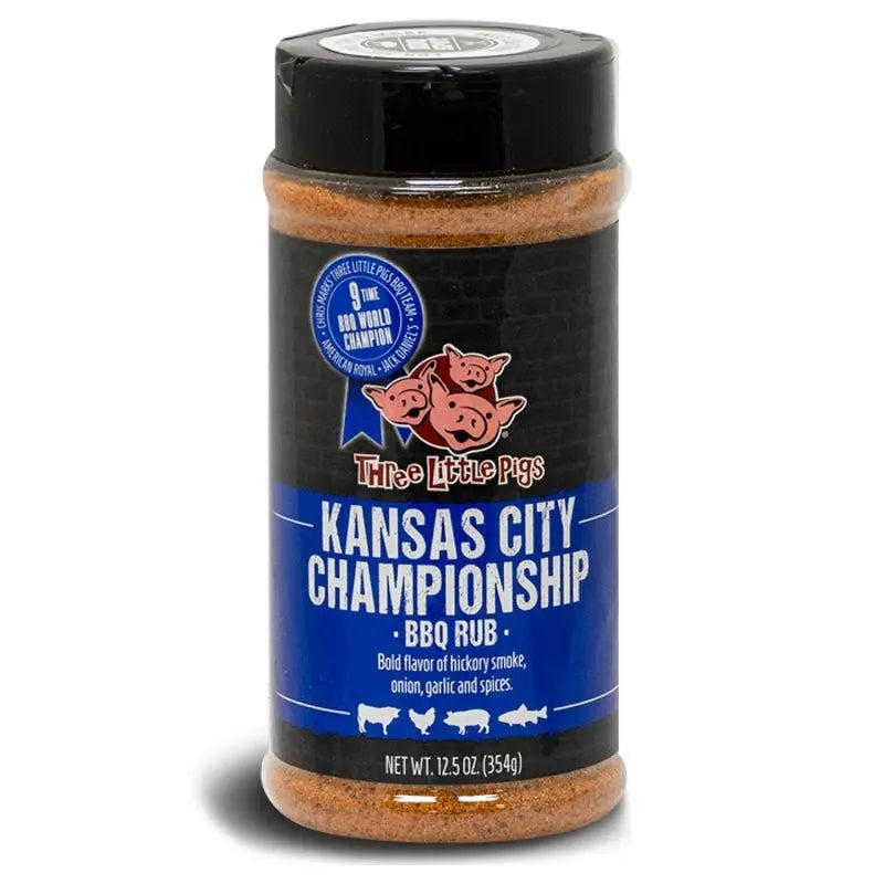 Three Little Pigs Kansas City Championship BBQ Rub - Barbeques and More