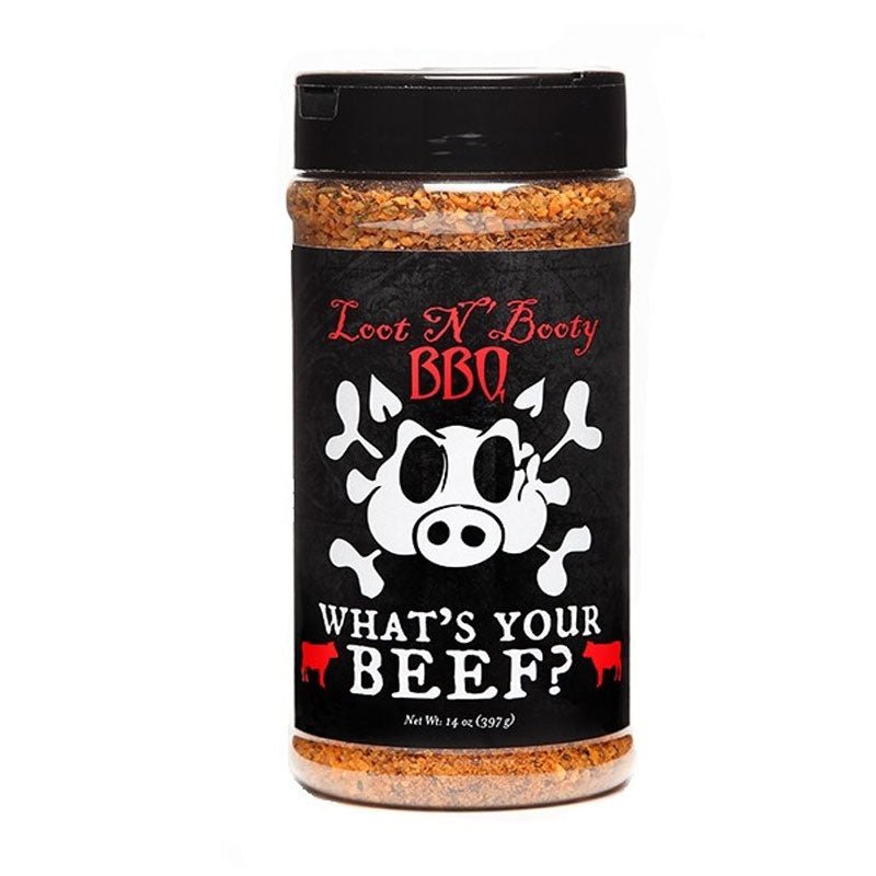 Loot n Booty What's Your Beef Rub - Barbeques and More