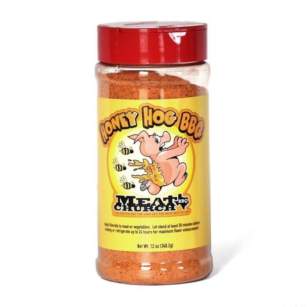 Meat Church Honey Hog Rub 12oz - Barbeques and More