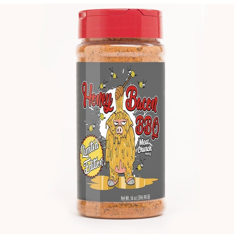 Meat Church Honey Bacon BBQ Rub 14oz - Barbeques and More