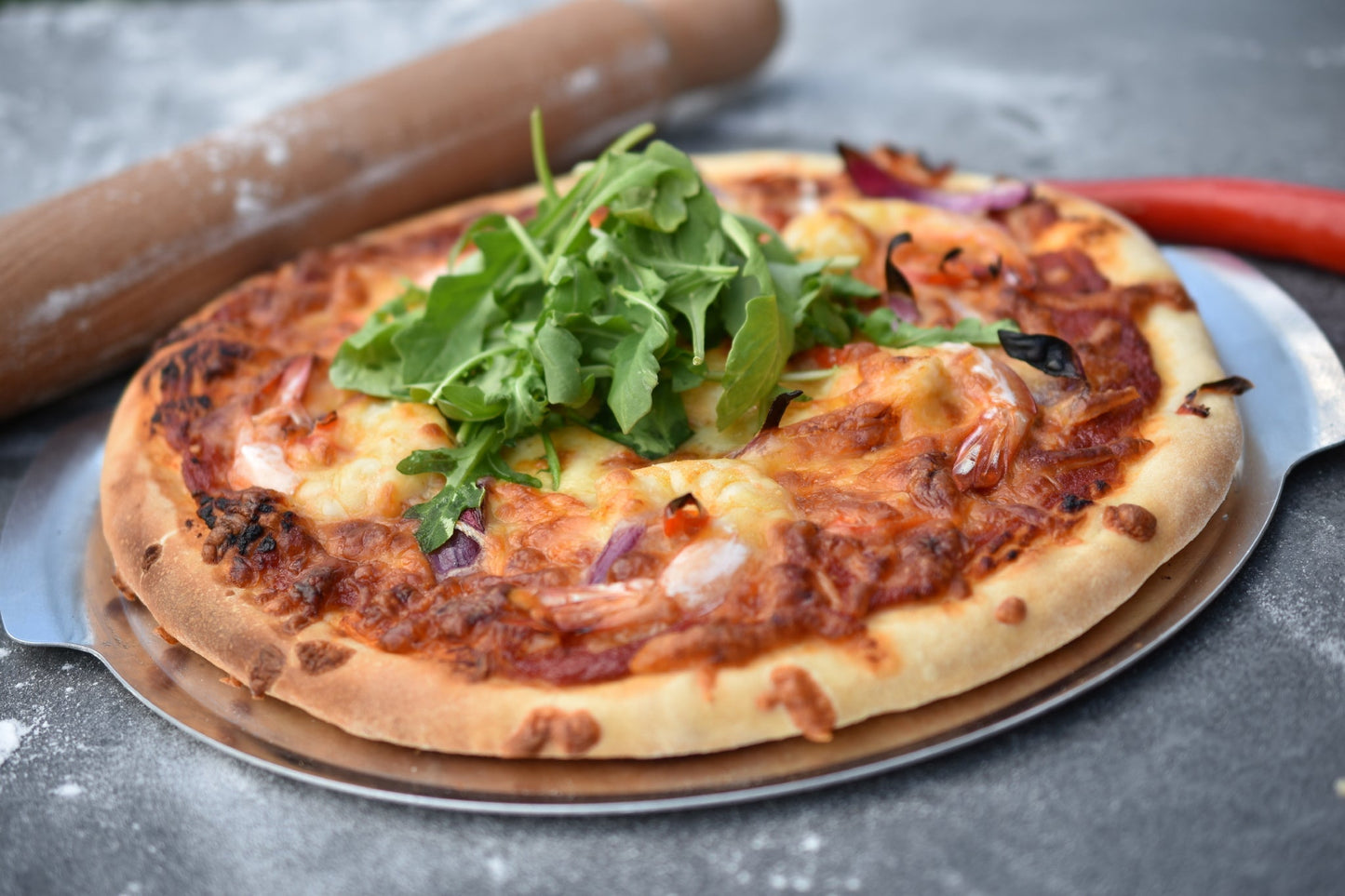 Weber Easy Serve Pizza Tray Small (26cm) - Barbeques and More