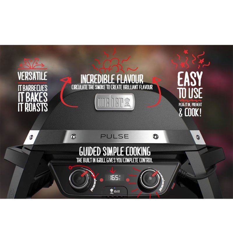 Weber Pulse 2000 Electric BBQ - Barbeques and More