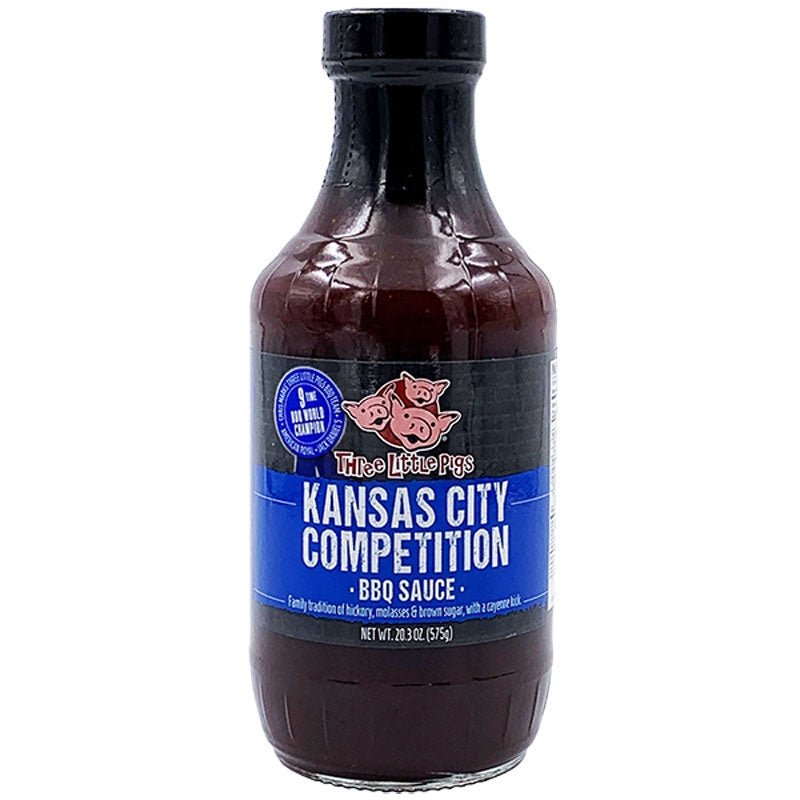 Three Little Pigs Kansas City Competition BBQ Sauce - Barbeques and More