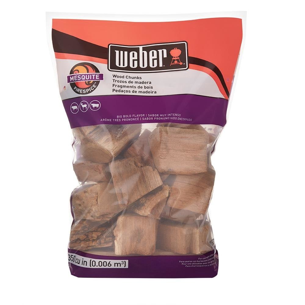 Weber Smoking Wood Chunks Mesquite - Barbeques and More