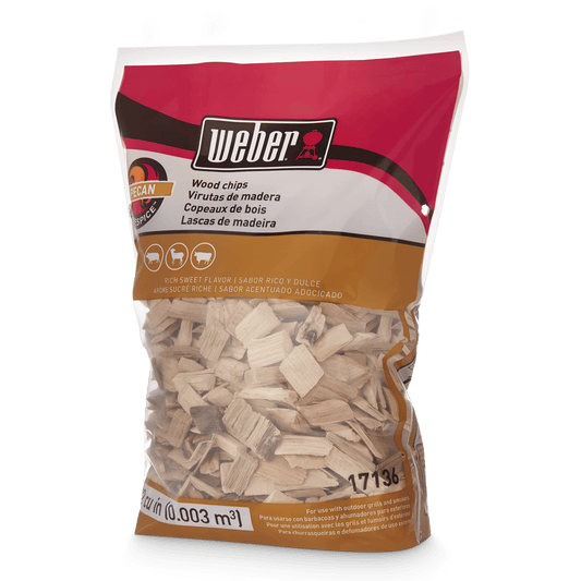 Weber Smoking Wood Chips Pecan - Barbeques and More