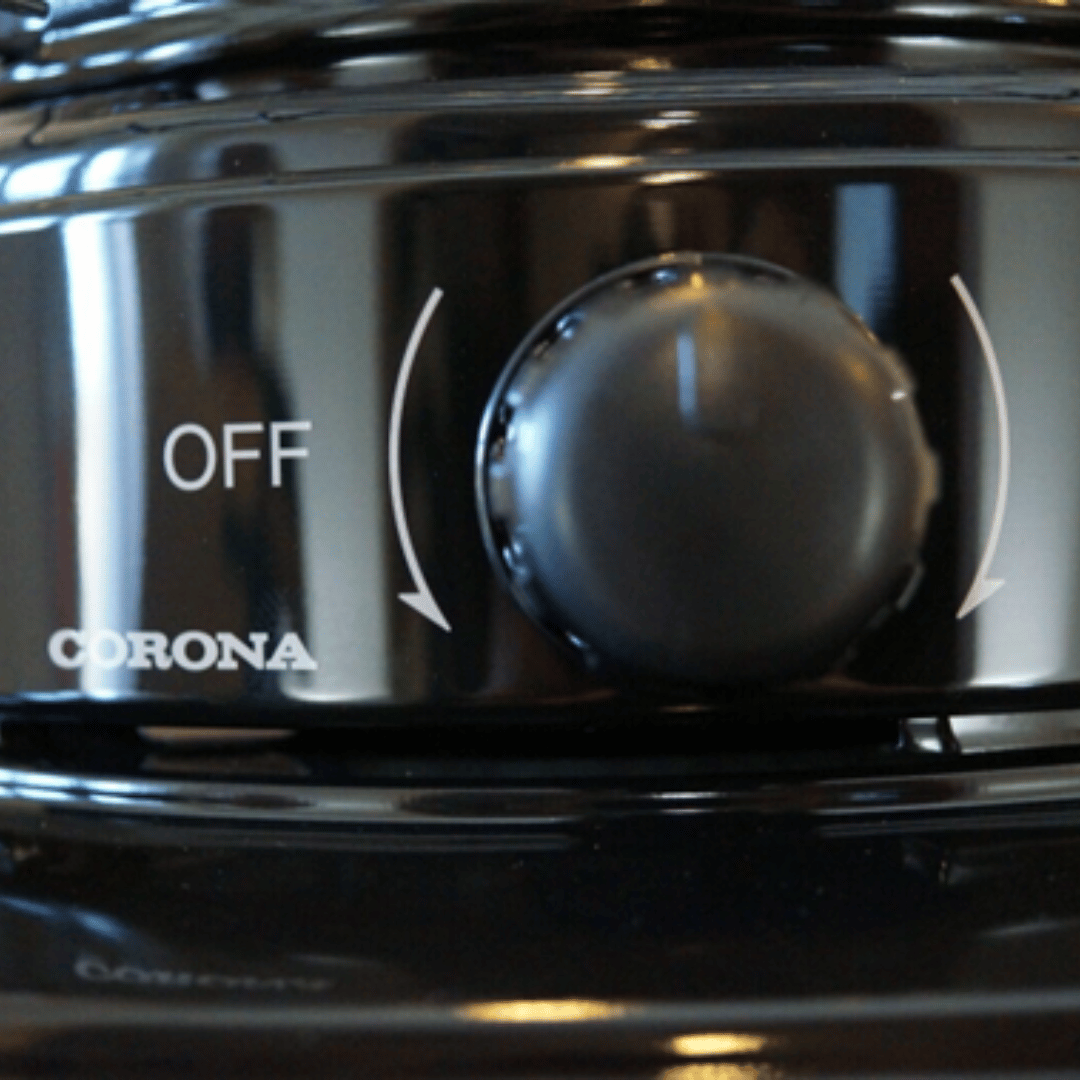 Corona Kerosene Portable Heater Pot Belly Black