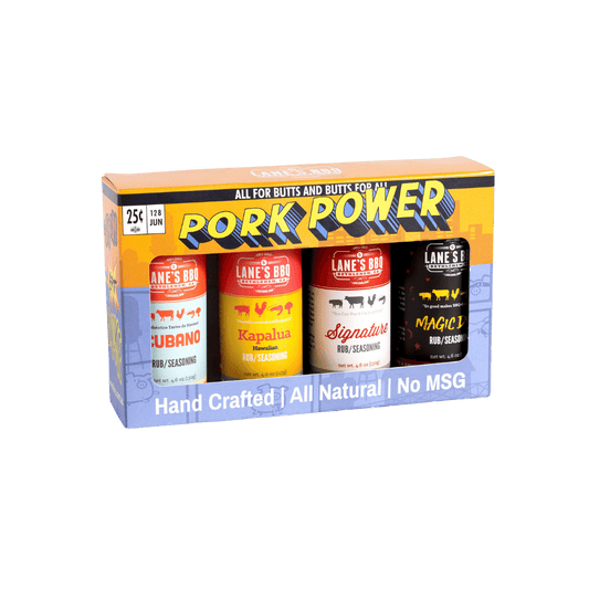 Lane's Pork Power BBQ Rub Gift Pack